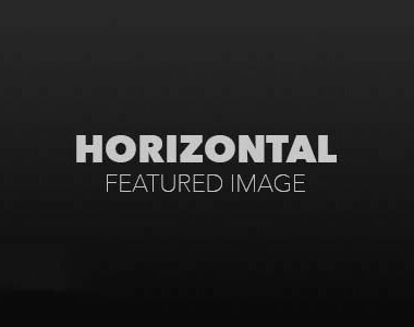 Horizontal Featured Image